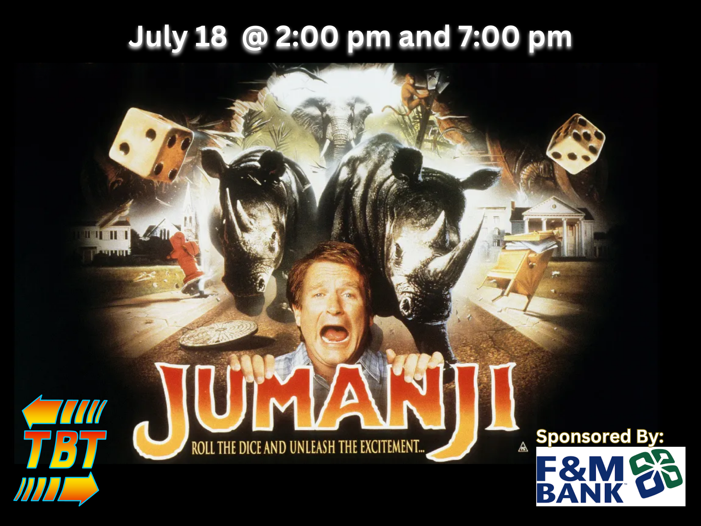 Jumanji July 18